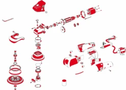 FLEX Schalter-Set Akku-Lampe -Ersatzteil- 347914