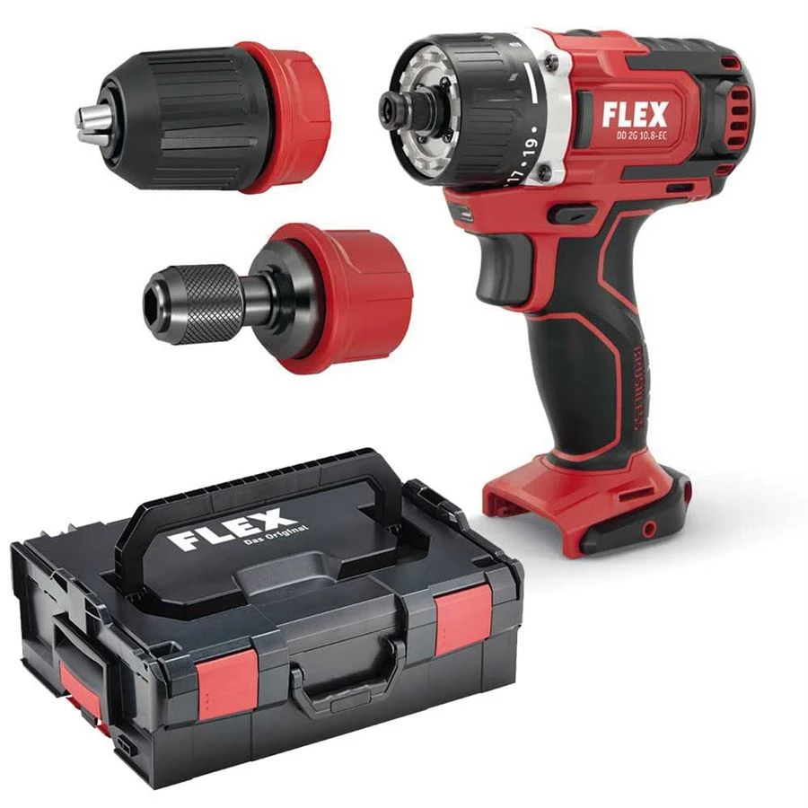 FLEX Akkuschrauber DD 2G 10.8-EC 2x Akkus Ladegerät L-BOXX 462.764 2 FLEX Akkuschrauber DD 2G 10.8-EC 2x Akkus Ladegerät L-BOXX 462.764 – Bild 2