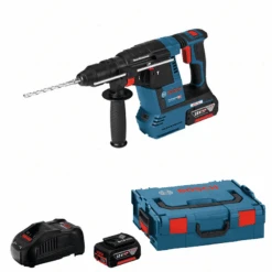 Bosch Akku Bohrhammer GBH 18V-26 F Mit SDS Plus Mit 2 X 5,0 Ah Li-Ion Akku L-BOXX 0611910007