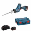 Bosch Akku Säbelsäge GSA 18 V-LI C Mit 2 X 5,0 Ah Li-Ion Akku L-BOXX 06016A5002