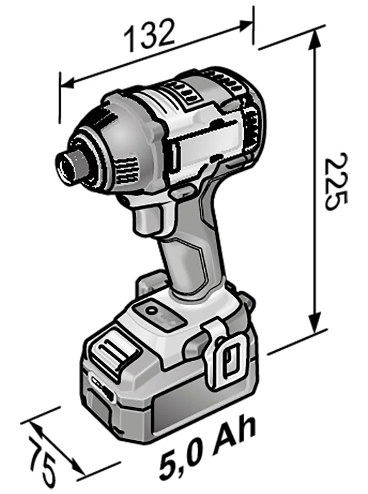 FLEX Akku Schlagschrauber ID 1/4" EC 491.251 225Nm Ohne Akku Ohne LG Karton 2 FLEX Akku Schlagschrauber ID 1/4" EC 491.251 225Nm Ohne Akku Ohne LG Karton – Bild 2