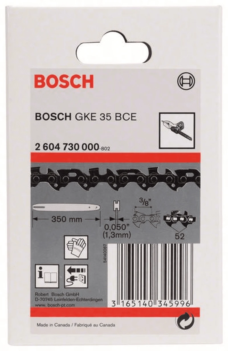 Bosch Kette Für Bosch-Kettensäge 350 Mm 2604730000 1 Bosch Kette Für Bosch-Kettensäge 350 Mm 2604730000