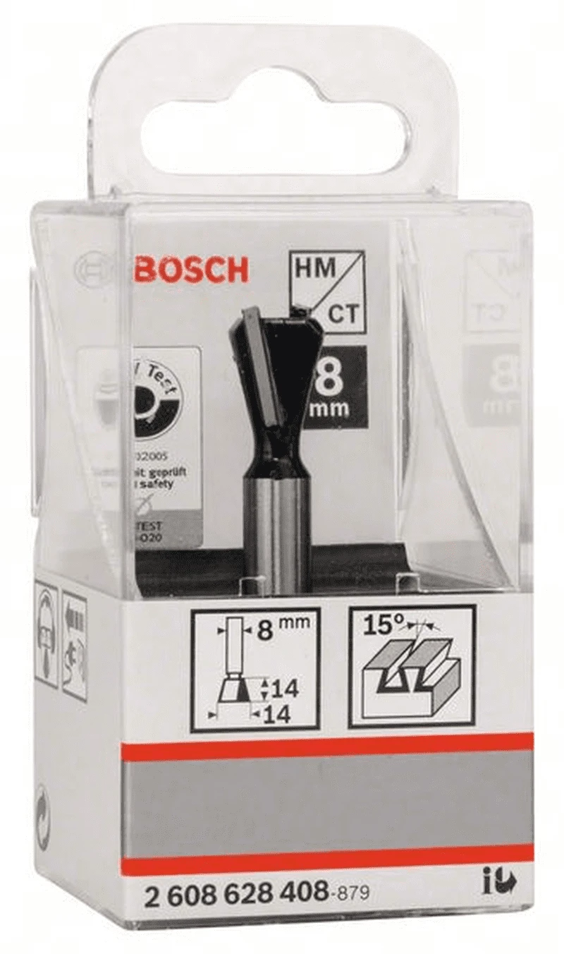 Bosch Zinkenfräser 8 Mm D1 14 Mm L 14 Mm G 55 Mm 15° 2608628408 1 Bosch Zinkenfräser 8 Mm D1 14 Mm L 14 Mm G 55 Mm 15° 2608628408