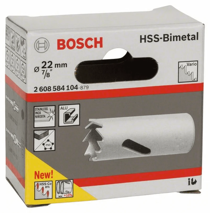 Bosch Lochsäge HSS-Bimetall Für Standardadapter 22 Mm 7/8 2608584104 1 Bosch Lochsäge HSS-Bimetall Für Standardadapter 22 Mm 7/8 2608584104