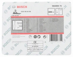 Bosch D-Kopf Streifennagel SN34DK 75 2,8 Mm 75 Mm Blank Glatt 2608200002