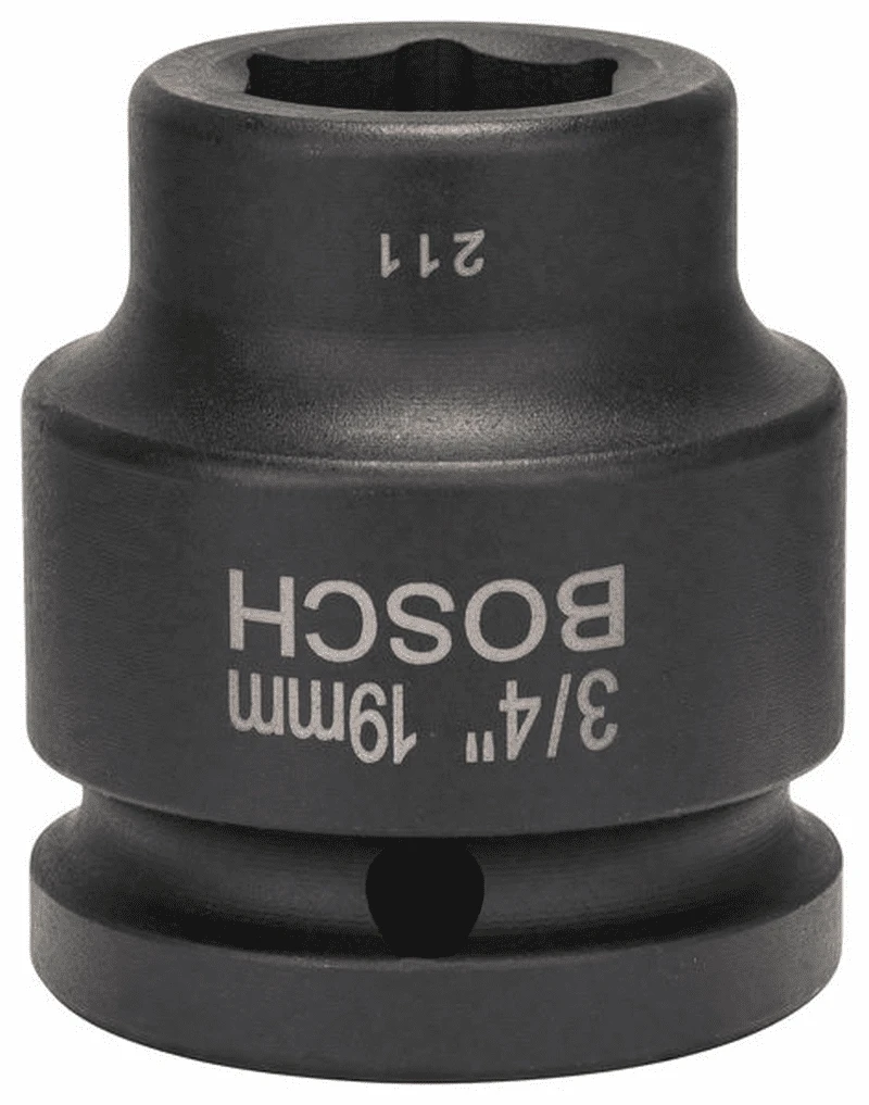 Bosch Steckschlüsseleinsatz SW 19 Mm L 50 Mm 44 Mm M12 32,5 Mm 1608556005 2 Bosch Steckschlüsseleinsatz SW 19 Mm L 50 Mm 44 Mm M12 32,5 Mm 1608556005 – Bild 2