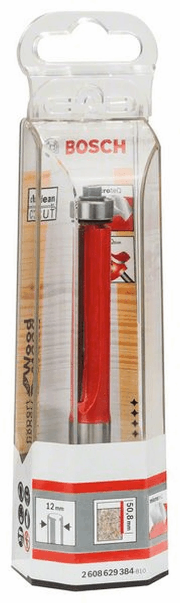 Bosch Bündigfräser 12 Mm D1 12,7 Mm L 50,8 Mm G 106,8 Mm 2608629384 1 Bosch Bündigfräser 12 Mm D1 12,7 Mm L 50,8 Mm G 106,8 Mm 2608629384