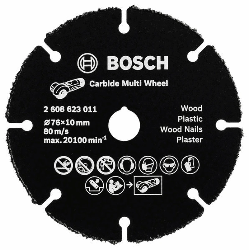 Bosch Trennscheibe Hartmetall Multi Wheel 76 Mm 10 Mm 1 Mm 2608623011 1 Bosch Trennscheibe Hartmetall Multi Wheel 76 Mm 10 Mm 1 Mm 2608623011