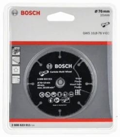 Bosch Trennscheibe Hartmetall Multi Wheel 76 Mm 10 Mm 1 Mm 2608623011 5 Bosch Trennscheibe Hartmetall Multi Wheel 76 Mm 10 Mm 1 Mm 2608623011 -Werkzeug Günstiges Geschäft IMG RD 231345 16