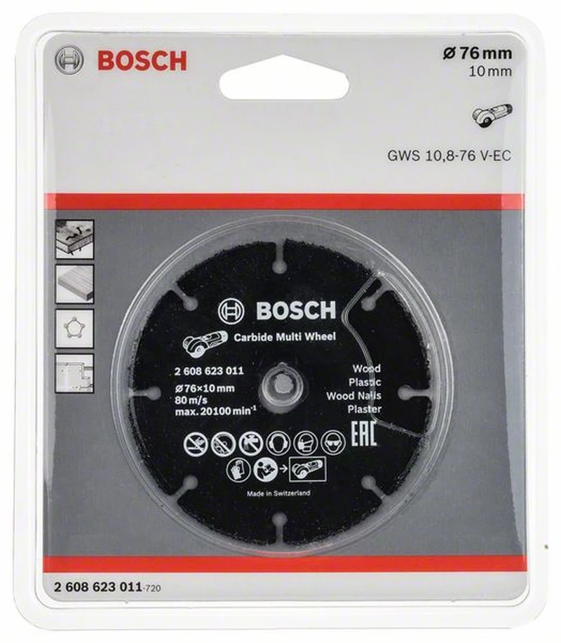 Bosch Trennscheibe Hartmetall Multi Wheel 76 Mm 10 Mm 1 Mm 2608623011 3 Bosch Trennscheibe Hartmetall Multi Wheel 76 Mm 10 Mm 1 Mm 2608623011 – Bild 3