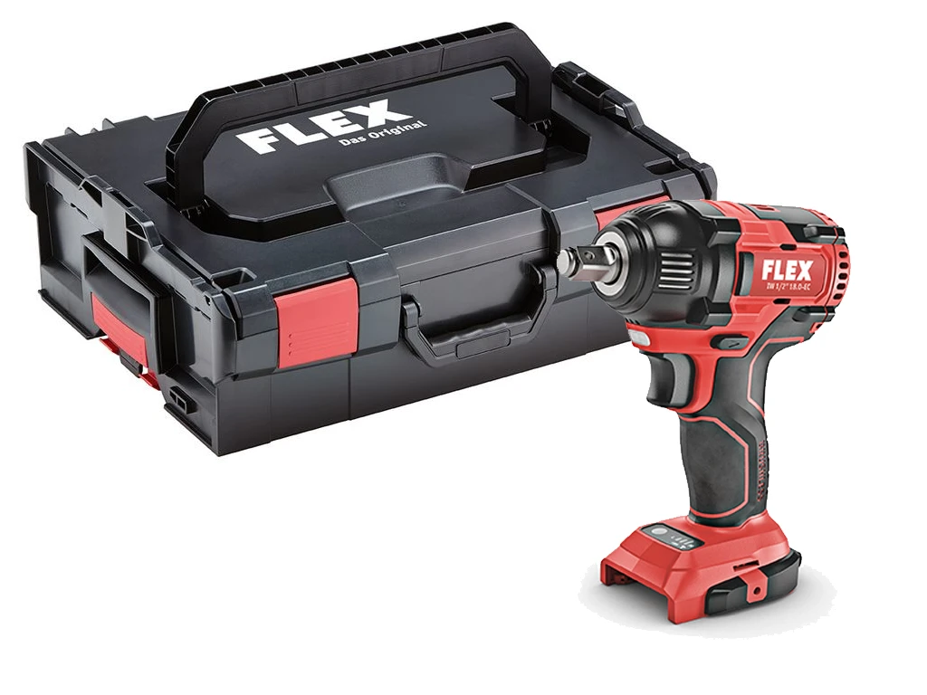 FLEX Akku Schlagschrauber IW 1/2" 18V EC 438.308 LBOXX Ohne Akkus Ohne LG 1 FLEX Akku Schlagschrauber IW 1/2" 18V EC 438.308 LBOXX Ohne Akkus Ohne LG