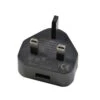 SCANGRIP Ladegerät UK, 5V, 1A, Schwarz, Mit UK Stecker Und Inkl. USB - 03.5352