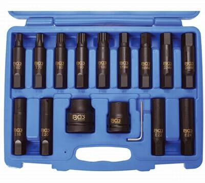 BGS Lkw-Bit-Satz | 20 Mm (3/4") + 25 Mm (1") | 16-tlg. – 5246 2 BGS Lkw-Bit-Satz | 20 Mm (3/4") + 25 Mm (1") | 16-tlg. – 5246 – Bild 2