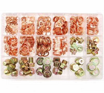 BGS Ölwannenschrauben- Und Kupfer-Dichtring-Sortiment | 534-tlg. – 8118 2 BGS Ölwannenschrauben- Und Kupfer-Dichtring-Sortiment | 534-tlg. – 8118 – Bild 2