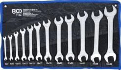 BGS Doppel-Maulschlüssel-Satz | SW 6x7 - 30x32 Mm | 12-tlg. – 1184