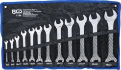 BGS Doppel-Maulschlüssel-Satz | SW 6x7 - 30x32 Mm | 12-tlg. – 1184 -Werkzeug Günstiges Geschäft bgs 1184 004