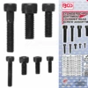BGS Zylinderschrauben-Sortiment | Innensechskant | 106-tlg. – 14140