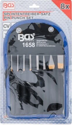 BGS Splintentreiber-Satz | 150 Mm | Inkl. Meißel + Körner | 8-tlg. – 1658 11 BGS Splintentreiber-Satz | 150 Mm | Inkl. Meißel + Körner | 8-tlg. – 1658 -Werkzeug Günstiges Geschäft bgs 1658 005