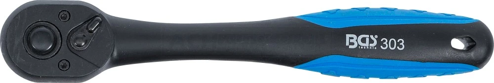 BGS Umschaltknarre, Kunststoffummantelt | 10 Mm (3/8") – 303 2 BGS Umschaltknarre, Kunststoffummantelt | 10 Mm (3/8") – 303 – Bild 2