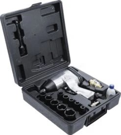 BGS DIY Druckluft-Schlagschrauber Mit Werkzeugsatz | 12,5 Mm (1/2") | 312 Nm | 16-tlg. – 3211 -Werkzeug Günstiges Geschäft bgs 3211 002