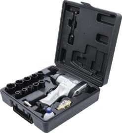 BGS DIY Druckluft-Schlagschrauber Mit Werkzeugsatz | 12,5 Mm (1/2") | 312 Nm | 16-tlg. – 3211 -Werkzeug Günstiges Geschäft bgs 3211 003