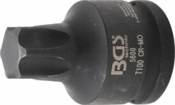 BGS Kraft-Bit-Einsatz | Antrieb Innenvierkant 20 Mm (3/4") | T-Profil (für Torx) T100 – 5600