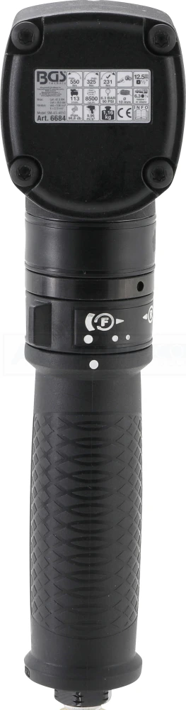 BGS Druckluft-Schlagschrauber | Abgewinkelt | 12,5 Mm (1/2") | 550 Nm – 6684 5 BGS Druckluft-Schlagschrauber | Abgewinkelt | 12,5 Mm (1/2") | 550 Nm – 6684 – Bild 5