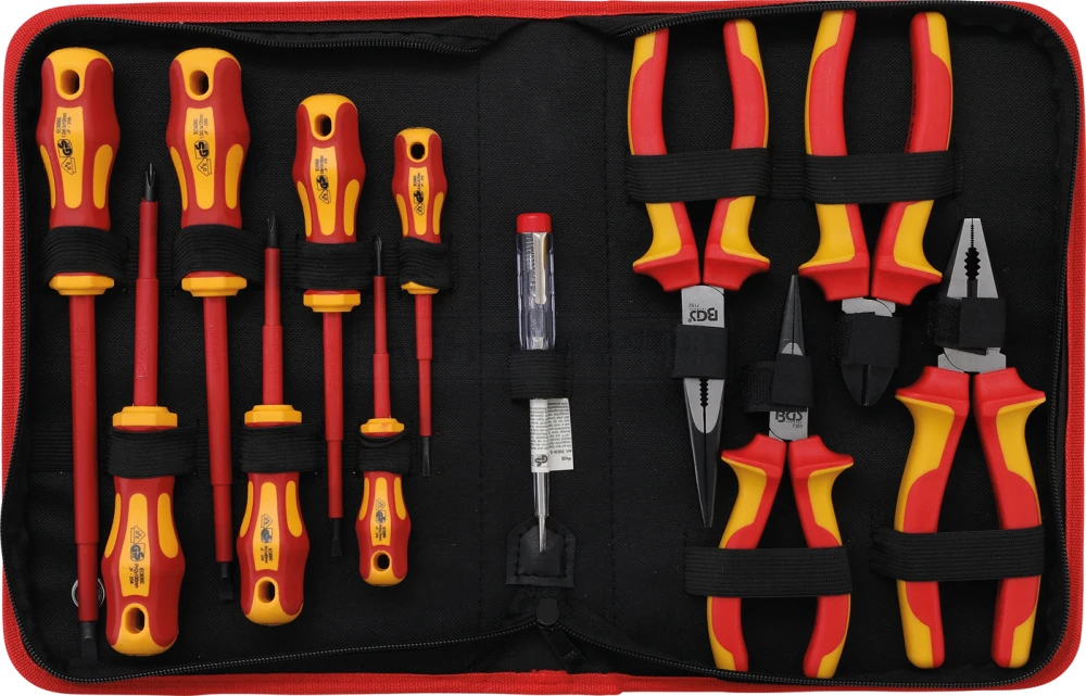 BGS VDE-Zangen- / Schraubendreher-Satz | 12-tlg. – 7140 1 BGS VDE-Zangen- / Schraubendreher-Satz | 12-tlg. – 7140