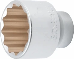 BGS Steckschlüssel-Einsatz Zwölfkant | Antrieb Innenvierkant 20 Mm (3/4") | SW 55 Mm – 7455