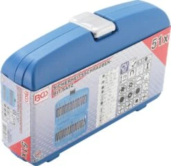 BGS Sicherheitsschrauben-Bit-Satz, Lang | 51-tlg. – 757 -Werkzeug Günstiges Geschäft bgs 757 004