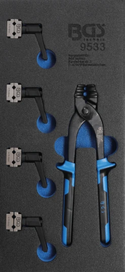 BGS Rohrbiegegerät- Und Bremsleitungsklemmen-Satz | 4,75 + 6 Mm – 9533