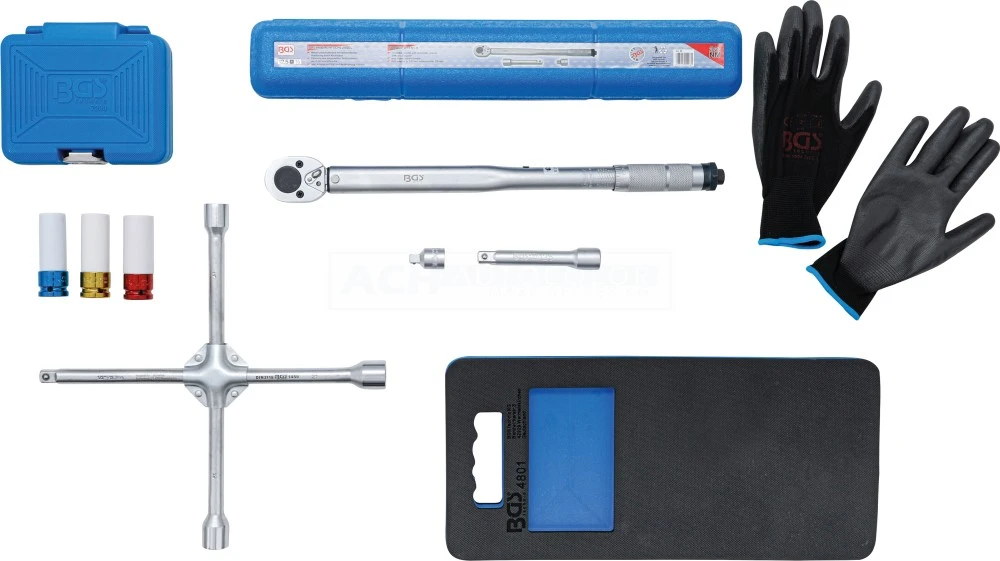 BGS Radwechsel-Service-Satz | 9-tlg. – 9679 1 BGS Radwechsel-Service-Satz | 9-tlg. – 9679