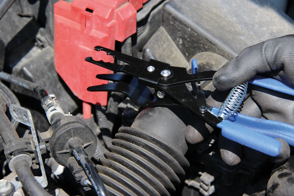 BGS Schlauch-Abstreifzange | Arretierbar | 202 Mm – 9737 3 BGS Schlauch-Abstreifzange | Arretierbar | 202 Mm – 9737 – Bild 3