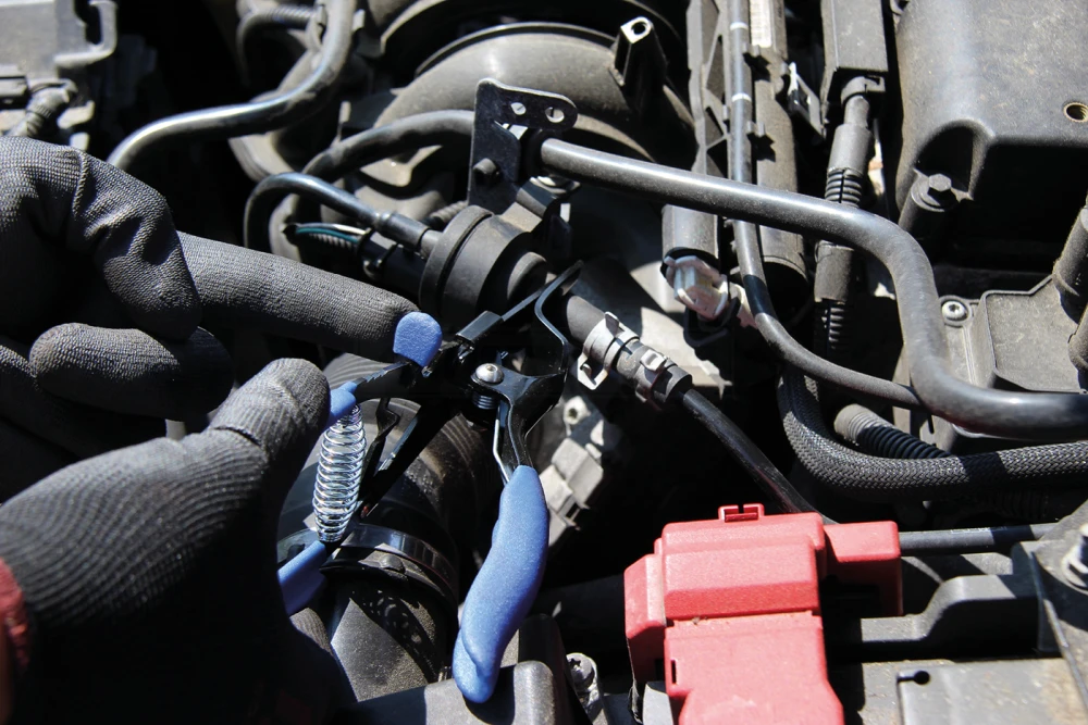 BGS Schlauch-Abstreifzange | Arretierbar | 202 Mm – 9737 5 BGS Schlauch-Abstreifzange | Arretierbar | 202 Mm – 9737 – Bild 5