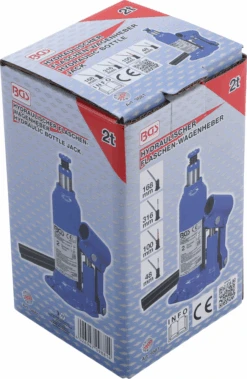 BGS Hydraulischer Flaschen-Wagenheber | 2 T – 9881 -Werkzeug Günstiges Geschäft bgs 9881 002
