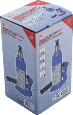 BGS Hydraulischer Flaschen-Wagenheber | 5 T – 9883 -Werkzeug Günstiges Geschäft bgs 9883 002