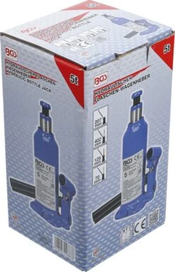 BGS Hydraulischer Flaschen-Wagenheber | 5 T – 9883 -Werkzeug Günstiges Geschäft bgs 9883 005