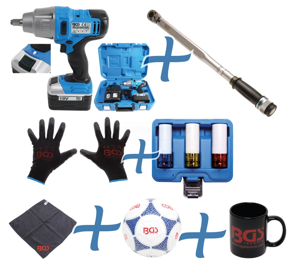 BGS Radwechsel-Service-Satz | 7-tlg. – 9927 1 BGS Radwechsel-Service-Satz | 7-tlg. – 9927