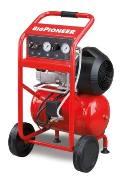 FINI Kolbenkompressor Big Pioneer/l 402M Fahrbar 2,2 KW 20l Kesselinhalt