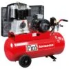 FINI Kolbenkompressor BK 119-90-5,5 Fahrbar 4 KW 90l Kesselvolumen 400V
