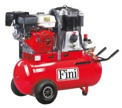 FINI Kolbenkompressor Warrior BK 119-100-9S-A.P. HONDA Fahrbar 14 Bar 6,6 KW