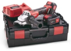FLEX Akku Winkelschleifer 125mm L 125 18 EC 417.947 2x Akku LG L-BOXX 417.947