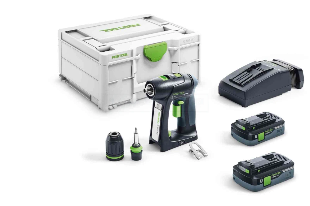 Festool Akku-Bohrschrauber C 18 HPC 4,0 I-Plus - 576435 1 Festool Akku-Bohrschrauber C 18 HPC 4,0 I-Plus - 576435