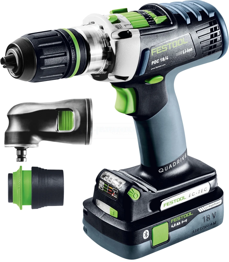 Festool Akku-Schlagbohrschrauber PDC 18/4 5,2/4,0 I-Set-SCA QUADRIVE - 576468 2 Festool Akku-Schlagbohrschrauber PDC 18/4 5,2/4,0 I-Set-SCA QUADRIVE - 576468 – Bild 2