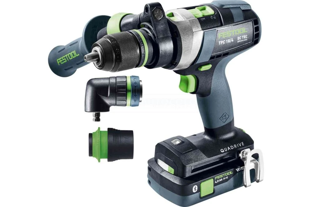 Festool Akku-Schlagbohrschrauber TPC 18/4 5,2/4,0 I-Set QUADRIVE - 577247 2 Festool Akku-Schlagbohrschrauber TPC 18/4 5,2/4,0 I-Set QUADRIVE - 577247 – Bild 2