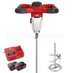 FLEX 495972 MXE 18.0-EC/5.0 Set + WR2 120 Akku 2-Gang-Rührer, 3-Stufen-Drehzahl -Werkzeug Günstiges Geschäft flex 495972 008