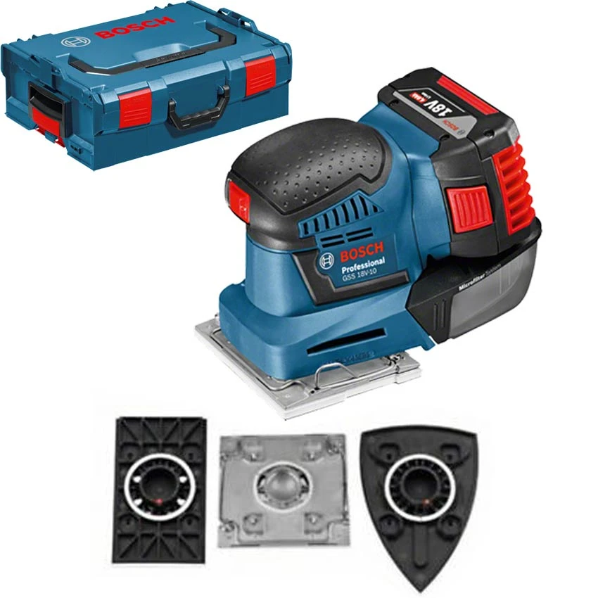 Bosch Akku Schwingschleifer GSS 18V-10 Solo Version L-BOXX 06019D0202 1 Bosch Akku Schwingschleifer GSS 18V-10 Solo Version L-BOXX 06019D0202