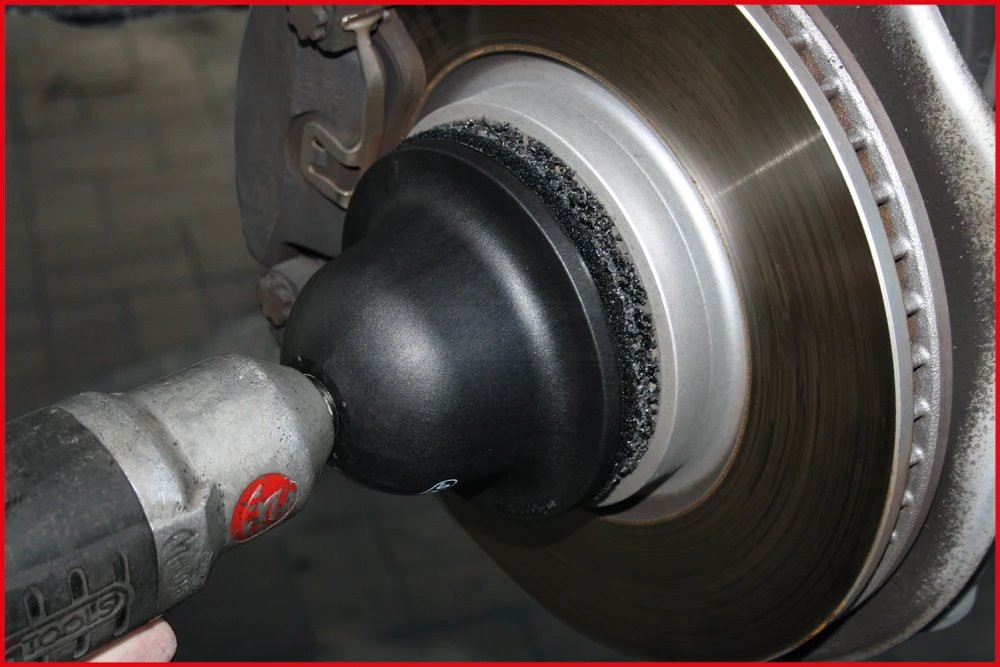 KS Tools Radnabenschleifer-Satz Ø 150 Mm, Innen-Ø 90 Mm, 2-tlg. - 100.5075 7 KS Tools Radnabenschleifer-Satz Ø 150 Mm, Innen-Ø 90 Mm, 2-tlg. - 100.5075 – Bild 7