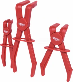 KS Tools Schlauch-Abklemm-Zangen-Satz 90°, 3-tlg. - 115.5055