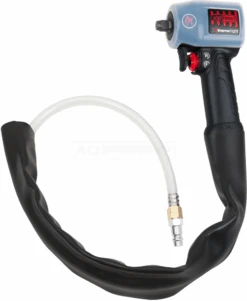 KS Tools 1/2" MiniMONSTER Xtremelight Hochleistungs-Druckluft-Schlagschrauber 1.390 Nm Mit Schutzhülle Und Geräusch-Reduzier-Schlauch - 515.1155 -Werkzeug Günstiges Geschäft kstools 515 1155 004